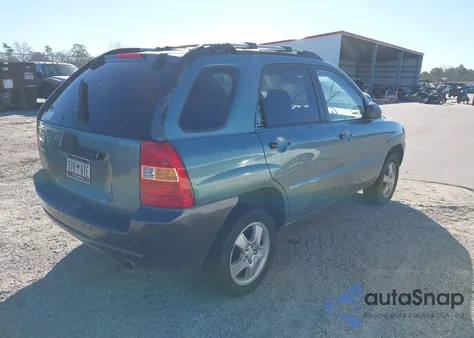 2005 Kia Sportage Lx из США, поврежденный, VIN KNDJF724257110588